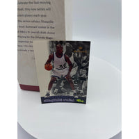 Vintage Shaquille O'Neil Hallmark Christmas Ornament 1995 & Basketball Card Shaq