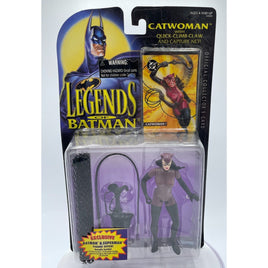 Vintage Legends of Batman: Catwoman Action Figure Kenner 1994 & Trading Card