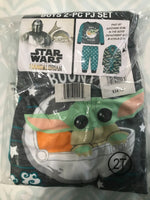 Toddler Boy Star Wars The Mandalorian Grogu The Child Baby Yoda Pajama Set