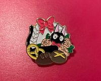 Hayao Miyazaki Pins Kiki's Delivery Service Ponyo Spirited Away Jiji