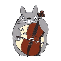 Hayao Miyazaki Totoro Pins Totoro as Musician Batman Star Wars Buttons Pinbacks