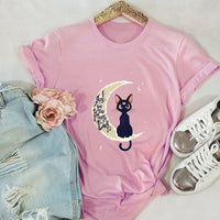 Women's Sailor Moon Luna Shirt I Love You to the Moon and Back Anime Lovers Gift