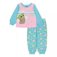 Toddler Girls Star Wars The Mandalorian Grogu The Child Baby Yoda Pajama Set