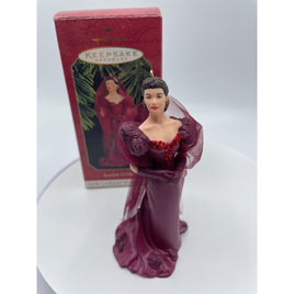 Vintage Gone with the Wind Scarlett O'Hara Hallmark Christmas Ornament 1997