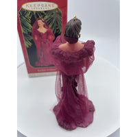 Vintage Gone with the Wind Scarlett O'Hara Hallmark Christmas Ornament 1997