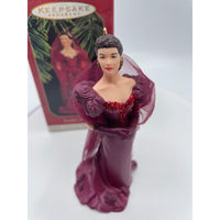 Vintage Gone with the Wind Scarlett O'Hara Hallmark Christmas Ornament 1997