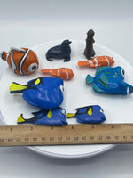 Disney Pixar Finding Nemo PVC Figure Lot Finding Dory Pink Octopus Fish Toys