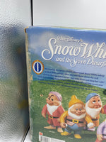 Vintage Snow White & The Seven Dwarfs Color Changing Doll Figure Set Disney 1993