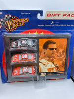 Vintage Tony Stewart NASCAR Collectibles Lot Cars Doll Clock Chocolate Knife Cup