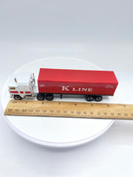 Vintage Matchbox Kenworth Semi Tractor Trailer K Line Promotional Toy Truck 1981