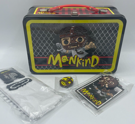 WWE Funko GameStop Exclusive Mankind Mick Foley Lunchbox Gift Set Socks Lanyard