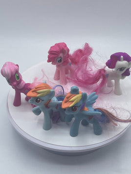 My Little Pony McDonalds Figure Lot Rainbow Dash Pinkie Pie Cheerilee Twilight