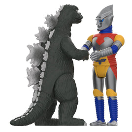 Godzilla & Jet Jaguar Shaking Hands 2 Pack Toho Reaction Figure SDCC 2024