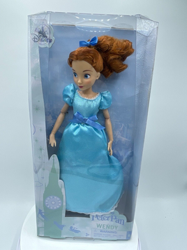 Disney Store Classic Wendy Peter Pan Doll Barbie Doll Blue Nightgown