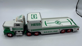 Vintage Hess Toy Truck Helicopter Carrier 1995 Truck Only with Working Lights