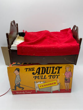 Vintage Adult Bed Pull Toy 1970 A. Freed Novelty Inc. N.Y.C.  In Original Box