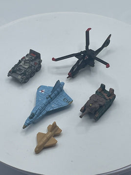 Vintage Kenner Mega Force Military Vehicle Lot Brimstone XT Enforcer Crossbolt