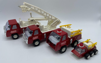 Vintage Lot Buddy L Firetrucks Rescue Trucks Emergency Vehicles Fire Truck Japan