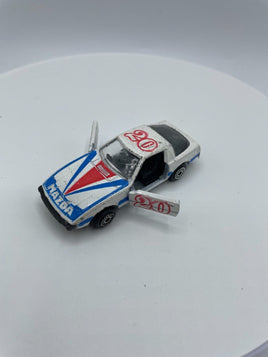 Vintage Zylmex Zee Toys White Mazda RX-7 #20 Racecar 1/64 Diecast Car P372