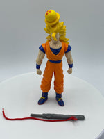 Dragon Ball Z Series 6 Super Saiyan Goku 3 Action Figure Irwin DBZ 1999 Complete