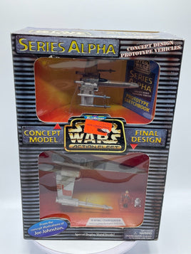 Vintage Star Wars Micro Machines X-Wing Starfighter Series Alpha  Action Fleet