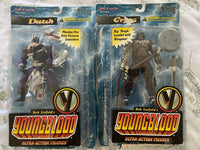 McFarlane Toys Youngblood Full Set of 6 Action Figures 1995 New in Open Boxes