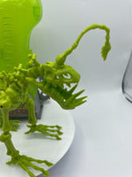 Skeleflex Green Fang-O-Flex Skeleton Dinosaur Alien Bones Figure Wild Planet