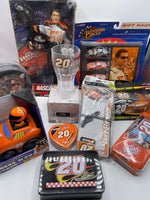 Vintage Tony Stewart NASCAR Collectibles Lot Cars Doll Clock Chocolate Knife Cup