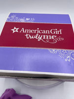 American Girl Doll 2014 Truly Me Starry Purple Hoodie with Original Box