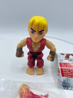 The Loyal Subjects Street Fighter Vinyl Action Figure Ken Masters Card & Box