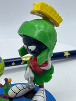 Vintage Looney Tunes Marvin the Martian PVC Figure & Pencil Topper Warner Bros