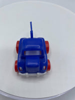 Vintage Blue Tow Truck Red Wheels Steven Mfg. Co U.S.A. 1973 Hong Kong Toy Car