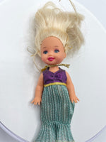 Vintage Barbie Kelly Chelsea Dolls Springtime Mermaid Fun Christmas Carol Pool