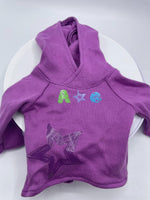 American Girl Doll 2014 Truly Me Starry Purple Hoodie with Original Box