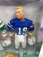 Joe Namath Johnny Unitas Kenner Starting Lineup NFL 12" Sports Figures 1998