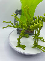 Skeleflex Green Fang-O-Flex Skeleton Dinosaur Alien Bones Figure Wild Planet