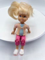 Fisher Price Loving Family Dollhouse Girl Sister Doll Figure Blonde Hair 2002