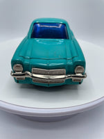 Vintage Marx Toys Pull Back Turquoise Devil Car 1972 Vintage Toys Louis Marx Co