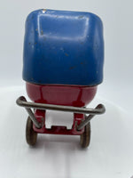 Vintage Wyandotte Toy Baby Stroller 1930's  Doll House Miniature Childrens Buggy