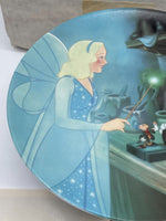 Vintage Walt Disney Pinocchio And The Blue Fairy Collector's Plate Knowles COA