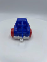 Vintage Blue Tow Truck Red Wheels Steven Mfg. Co U.S.A. 1973 Hong Kong Toy Car