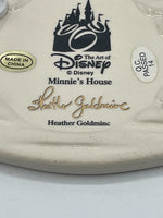 The Art of Disney Minnie's House Tea Light Holder by Artist Heather Goldminc