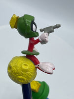 Vintage Looney Tunes Marvin the Martian PVC Figure & Pencil Topper Warner Bros