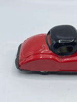 Vintage Jaguar XK150 Friction Toy Car 1950's Tin Toy Coupe Japan