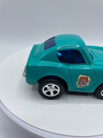 Vintage Marx Toys Pull Back Turquoise Devil Car 1972 Vintage Toys Louis Marx Co