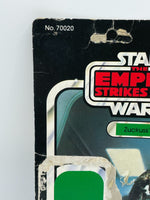 Vintage 1982 Star Wars Zuckuss Action Figure Kenner Revenge of the Jedi Cardback