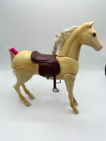 Barbie Jumping Tawny Horse for Doll Set Horse Only Tested and Working 2006