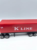 Vintage Matchbox Kenworth Semi Tractor Trailer K Line Promotional Toy Truck 1981