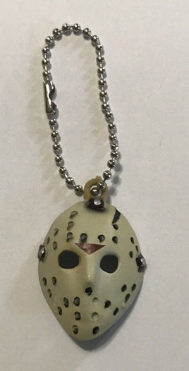 Friday the 13th Part 6 Jason Vorhees Hockey Mask Keychain Rear View Mirror Hang