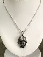 Gothic Skull Horror Necklace Charm Iron Maiden Horror Gothic Lovers Gift